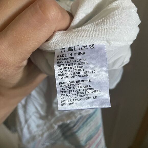 Anthropologie dress Paper Crane A Line Skater Dress Striped Small - Picture 3 of 5